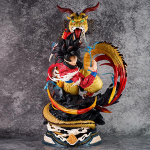 Statua LS <span class=keywords><strong>Dragon</strong></span> Fist 43CM Super Saiya 4 Modello da Collezione <span class=keywords><strong>Goku</strong></span> con Doppia Testa in PVC Figure Anime <span class=keywords><strong>Dragon</strong></span> Balls Ornamenti Action - Product Image 5
