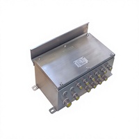 Boîtier de jonction antidéflagrant en acier inoxydable SS304 IP66 Ex Eb IIC T4 Gb, boîtier électrique 24V 10A pour zones dangereuses