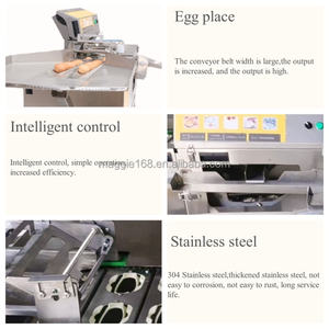 220v/50hz 400w industriale interruttore elettrico separato Cracker Beat fresco uovo bianco Crack York Duck Blade separatore macchina - Product Image 5