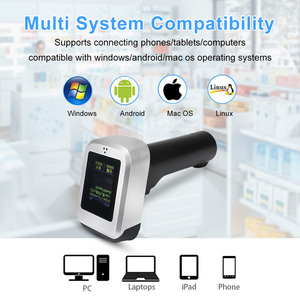 Hiệu suất cao cho bluetooth không dây Đầu đọc mã vạch với cảm giác tự động giao diện USB <span class=keywords><strong>Android</strong></span> 2D CMOS QR Máy quét mã vạch trong - Product Image 4