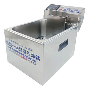 Friggitrice Elettrica Professionale Commerciale con Display Digitale e Grande Capacità per Chioschi di Fast Food e Cucine Domestiche - Product Image 1