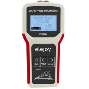 EY800W 800W 35A LCD Photovoltaic Panel Multimeter Auto/ Manual MPPT Solar Panel MPPT Tester Voltage Testing Tool