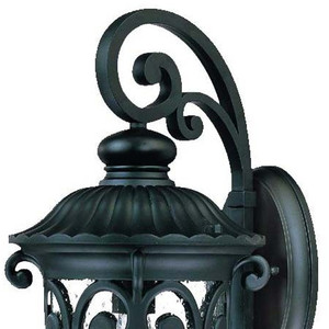 HMS Naples luce da parete moderna luce 12W nero opaco in acciaio inox alluminio IP65 bianco caldo 3000K striscia lunga per esterno 12V - Product Image 4