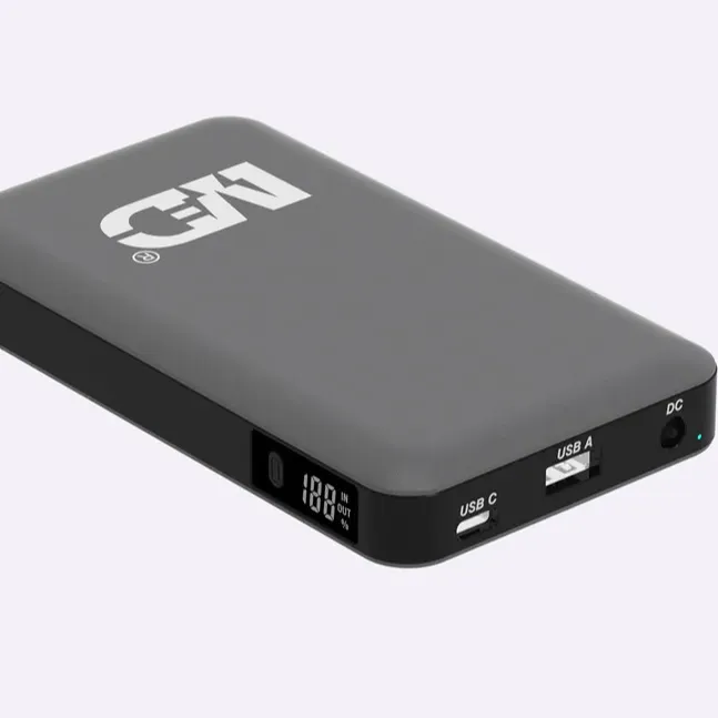 Wettbewerbsfähiger Preis 10000 MAH USB-C Power Bank tragbares Laptop-Ladegerät Gleichstrom-Ausgang 7 V 9 V 12 V 14 V 15 V 18 V 19 V 24 V Power Bank für WLAN