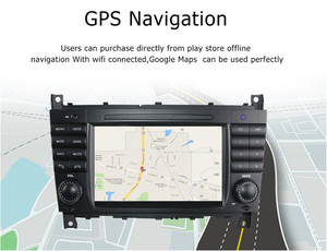 L'<span class=keywords><strong>autoradio</strong></span> 2 Din 8 pouces lecteur multimédia est adapté pour <span class=keywords><strong>Mercedes</strong></span> Benz classe C <span class=keywords><strong>W203</strong></span> CLC 2004-2007 <span class=keywords><strong>autoradio</strong></span> WIFI BT DSP stéréo 1 - Product Image 3