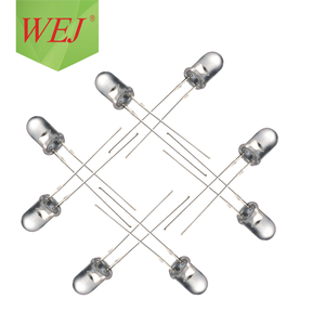 Lámpara LED naranja redonda personalizada de 5mm, <span class=keywords><strong>cuentas</strong></span> transparentes de 30 grados, 1,8-2,4 V, F5, 5mm, diodo emisor de luz Led personalizado - Product Image 4