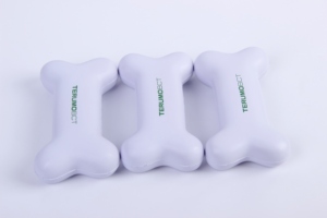 Pelota Antiestrés Promocional con Logotipo Personalizado, en Forma de Hueso de Perro, para Apretar - Product Image 3