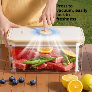 Outdoor Camping Portable Vacuum Sealed Dust-Proof Large-Capacity Plastic Modern Minimalist Design Food Storage <strong>Container</strong> - Product Image 3