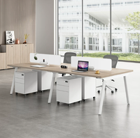 Nuevo Sistema de Mesa de Oficina Inteligente, Ajustable y Duradero, Escritorio Modular con Cajones de Almacenamiento, Estación de Trabajo Tecnológica, Mamparas de Oficina Modernas