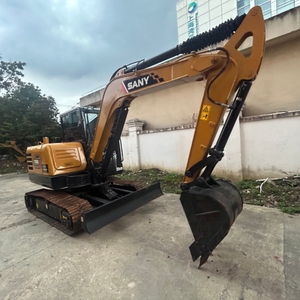 Used SANY SY60C <b>Mini</b> Excavator 6 Ton Hydraulic Crawler Excavator for Sale - Product Image 3