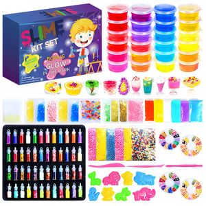 Produits les plus vendus : Ensemble de jouets slime en cristal pour enfants, emballage amusant OEM, grand choix de couleurs, slime gelée mignon - Product Image 1