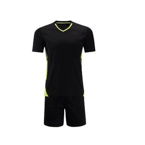 Ensemble de maillots de football pour hommes de haute qualité 100% Polyester Anti-UV respirant nom d'équipe personnalisé vêtements de football - Product Image 2