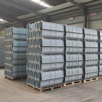 Caniveau de drainage en fibre de verre, caniveau moulé SMC avec couvercle perforé pour le drainage des eaux de surface des ateliers industriels