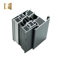 Profilé d'extrusion en aluminium industriel personnalisé, profilé en aluminium en forme de U, profilé en aluminium 6063, cadre de fenêtre en aluminium