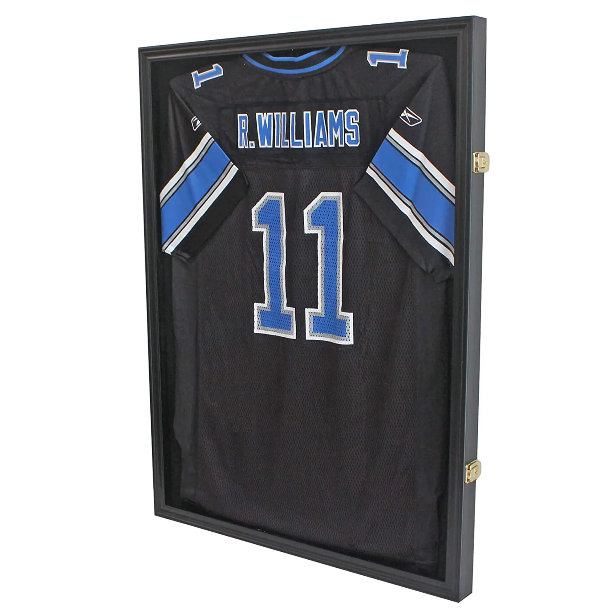 Jersey Display Frame Case Large Sport Jersey Shadow Box with Acrylic and Hanger for Basketball Football Shirt and Uniform