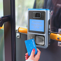 Terminal de paiement POS étanche IP65 pour transport en commun avec lecteur de billets, 13,56 MHz Mifare NFC/Code QR/4G/GPS/Bluetooth/Wifi