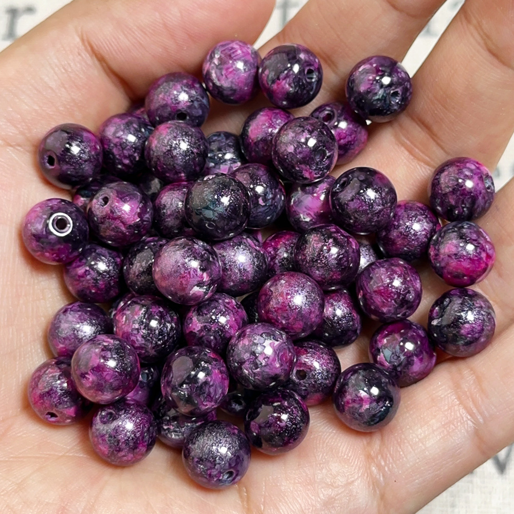 Ys perles de peinture à l'huile le jardin chaud-52