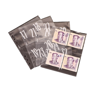 定制A5戒指活页夹25内套页100聚丙烯信封预算计划员现金填充挑战省钱 - Product Image 1