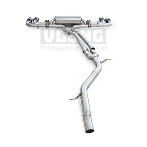Système d'échappement Cat-Back pour Porsche Cayenne 3.0T <span class=keywords><strong>E3</strong></span> Code Châssis 9YA 2017-2023 Silencieux à Soupapes en Acier Inoxydable Haute Performance - Product Image 2