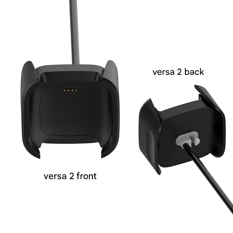 Câble de chargement noir pour versa 2