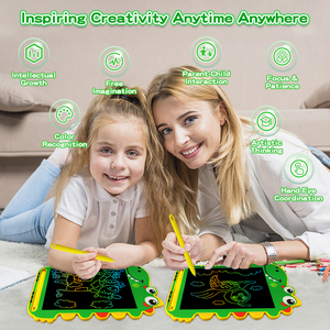 Dinosaures mignons écrivant une <span class=keywords><strong>tablette</strong></span> LCD 8.5 pouces planches à <span class=keywords><strong>dessin</strong></span> électroniques numériques pour enfants - Product Image 4