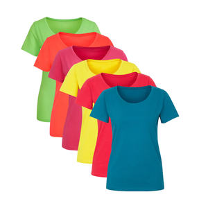 Camiseta de Mujer Transpirable y Ligera de Spandex/Poliéster, Talla Grande, Casual, Elegante, de Secado Rápido, Ecológica, a la Moda - Product Image 2