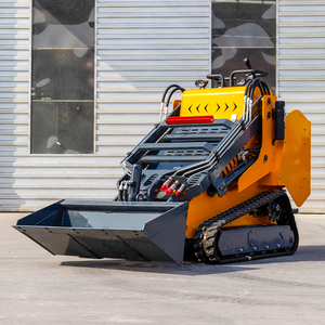 Hot <strong>Sale</strong> CE Diesel Engine <strong>Skid</strong> <strong>Steer</strong> Loader Mini Wheel/Track Home Garden Attachment with Core Components Motor Pump Gearbox - Product Image 5