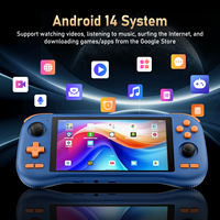 2025 plus récent K56 R36s Console de jeu rétro portable 5.5 pouces écran tactile Android 14 128GB PSP Consoles de jeu vidéo portables