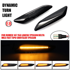 <span class=keywords><strong>Alfa</strong></span> <span class=keywords><strong>Romeo</strong></span> 147 <span class=keywords><strong>156</strong></span> Lancia Ypsilon Delta Fiat Tipo pour Chrysler Dynamic LED Side Marker Car Lights New Turn Signal Running Bulb - Product Image 3