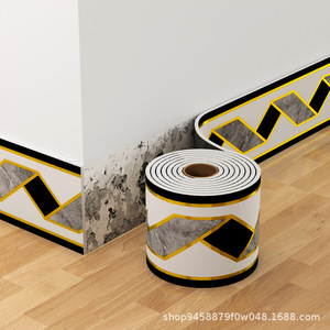Autocollant mural en PVC à motif géométrique, auto-adhésif, amovible, pour la décoration de la maison - Product Image 4