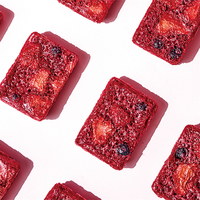 Mélange de thé instantané en vrac lyophilisé fraise et myrtille avec saveur naturelle, emballage en sachet pour tasses – Vente en gros