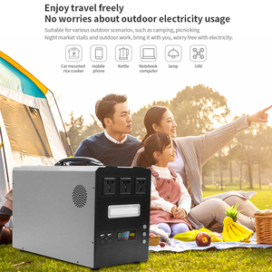Centrale Électrique Portable à Onde Sinusoïdale Pure 1000W/1500W avec Contrôleur <span class=keywords><strong>Solaire</strong></span> MPPT et <span class=keywords><strong>Panneau</strong></span> <span class=keywords><strong>Solaire</strong></span> <span class=keywords><strong>pour</strong></span> Camping, Réfrigérateur, Batterie Externe USB-C - Product Image 5