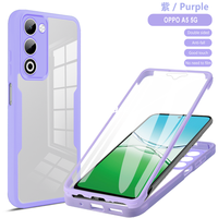 Lichicase résistance aux rayures caméra Protection Anti chute couverture arrière pour Oppo A5 A5X coque de téléphone transparente