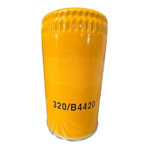 Filtre à huile pour moteur JCB, pièces détachées MB-JX671 320/04133 320/B4420320/04133A, pour pièces de rechange d'excavatrice JCB - Product Image 1