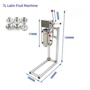 Máquina para Hacer Churros Españoles de 3L con Freidora, Precio al por Mayor, Máquina Manual de Acero Inoxidable para Churros - Product Image 4