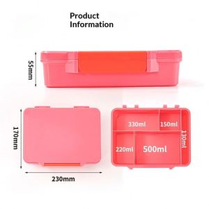 Lonchera Multifuncional de Gran Capacidad con Aislamiento al Vacío y Diseño de Dibujos Animados Europeos y Americanos para Estudiantes - Product Image 3