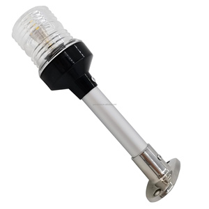 Luces LED para Barcos, Blancas, 360 Grados, Plegables, con Enchufe Fijo, Luz de Popa, 3NM, Luces Blancas - Product Image 4