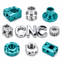 Pièces métalliques usinées sur mesure de haute précision, composants en alliage d'aluminium anodisé et titane, services d'usinage CNC, tournage et polissage.