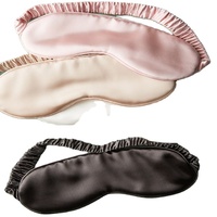Masque pour les yeux en soie véritable 100% mûrier, 22 momme, luxueux, personnalisé, biologique, Noël, Nouvel An, ISO, soie, grand format