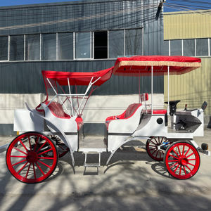 Calèche royale électrique pour le transport touristique – Calèche à chevaux spéciale - Product Image 1