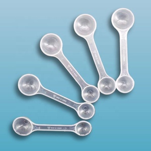 <span class=keywords><strong>Cuchara</strong></span> Medidora de Plástico de Doble Cara 2 en 1, Capacidades de <span class=keywords><strong>5</strong></span> <span class=keywords><strong>ml</strong></span> y 10 <span class=keywords><strong>ml</strong></span>, Libre de BPA y Antiestática - Product Image 5