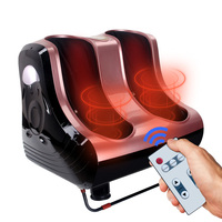 Vente directe usine EILISON KW003 – Chaussettes chauffantes de massage des pieds et des mollets Shiatsu, stimulateur électrique relaxant avec minuterie