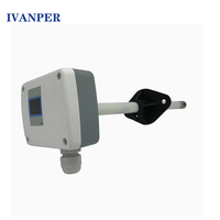 Capteur de vitesse du vent IVANPER OEM avec caractéristiques personnalisables transmetteur de débit d'air HVAC 4-20mA 0 - 10V