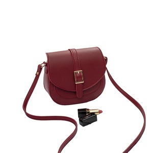 Bolso de sillín de lujo de nuevo diseñador para mujer, bolsos de hombro de cuero PU para niñas, Mini bolso cruzado cuadrado con correa única - Product Image 2