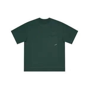 เสื้อยืดมีกระเป๋าแบบลำลอง-ทำจากผ้าฝ้ายที่ระบายอากาศได้ดีมีกระเป๋าหน้าอกที่สะดวกสบายเหมาะสำหรับใส่ในชีวิตประจำวัน - Product Image 3