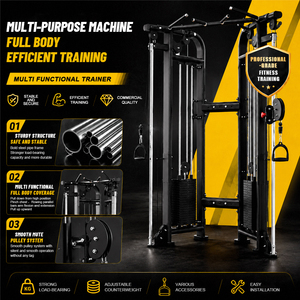 Máquina de Polea Vertical de Acero [Grado Comercial] para Entrenamiento de Fuerza en Casa LW-R022 - Product Image 1
