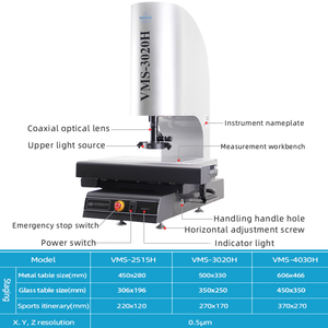 2D 2.5dtwo chiều quang phối hợp Máy đo hình ảnh dụng cụ đo lường Hệ thống đo lường <span class=keywords><strong>video</strong></span> hoàn toàn tự động - Product Image 4