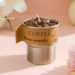 Set Regalo di Candele Profumate di Lusso in Cera di Soia all'Ingrosso, Profumo Creativo di Chicchi di Caffè e Latte, per Compleanni, Matrimoni e Decorazioni Domestiche - Product Image 6