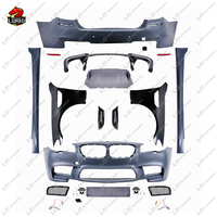 Kit de carrosserie pour BMW Série 5 F10 F18, pare-chocs avant, pare-chocs avant, jupes latérales, garde-boue, amélioré style M5