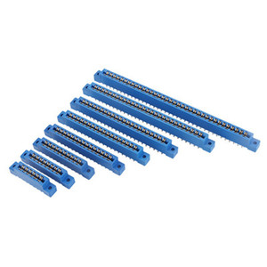 Conector PCB de latón con bordes dorados de la serie 805 Paso de 3,96mm con tipo de soldadura para tarjetas y tableros - Product Image 1